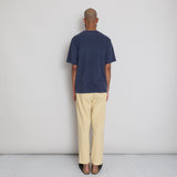 Relaxed Assembly Tee - Soft Navy Terry DP