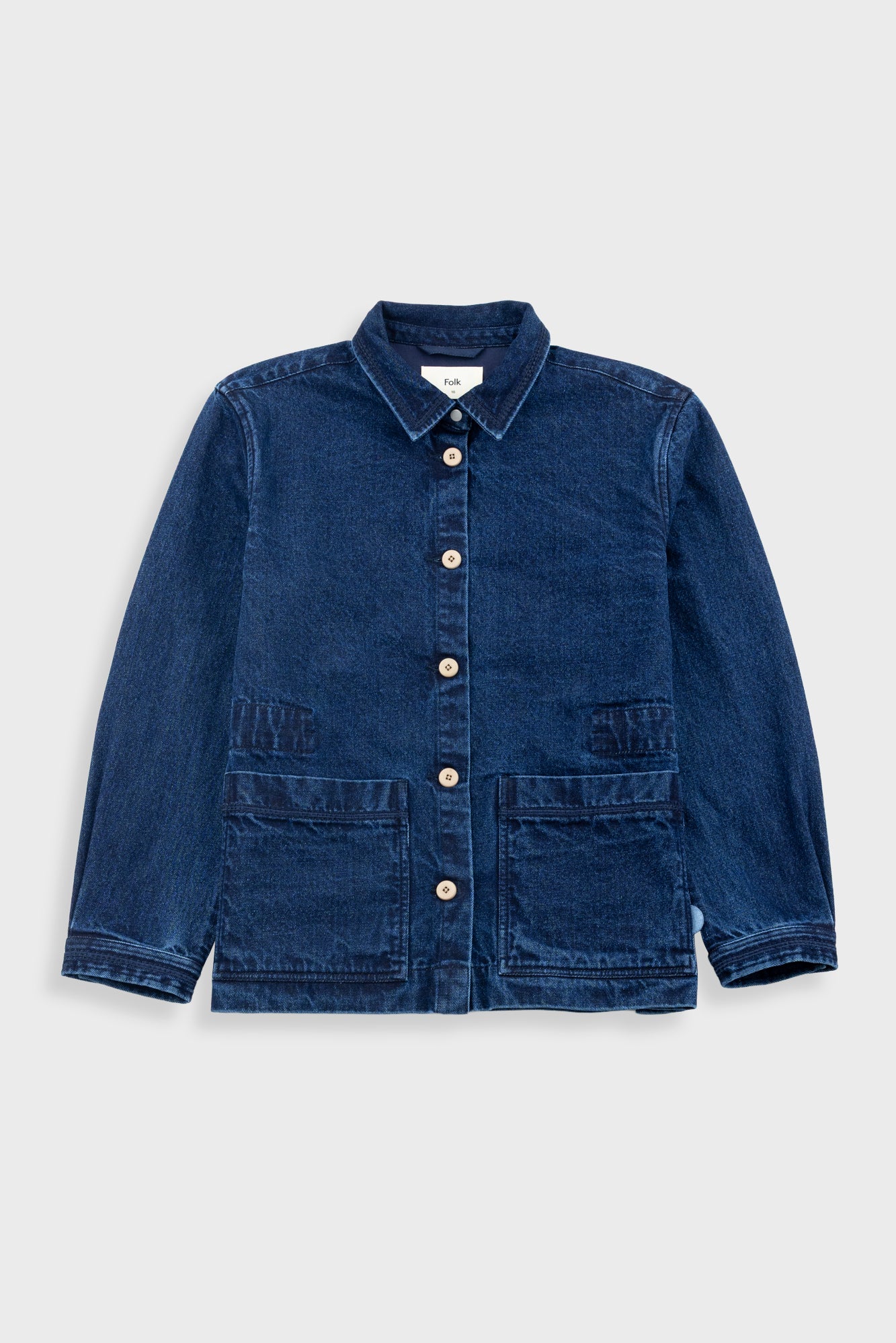 Folk Folk Assembly Jacket - Indigo Denim