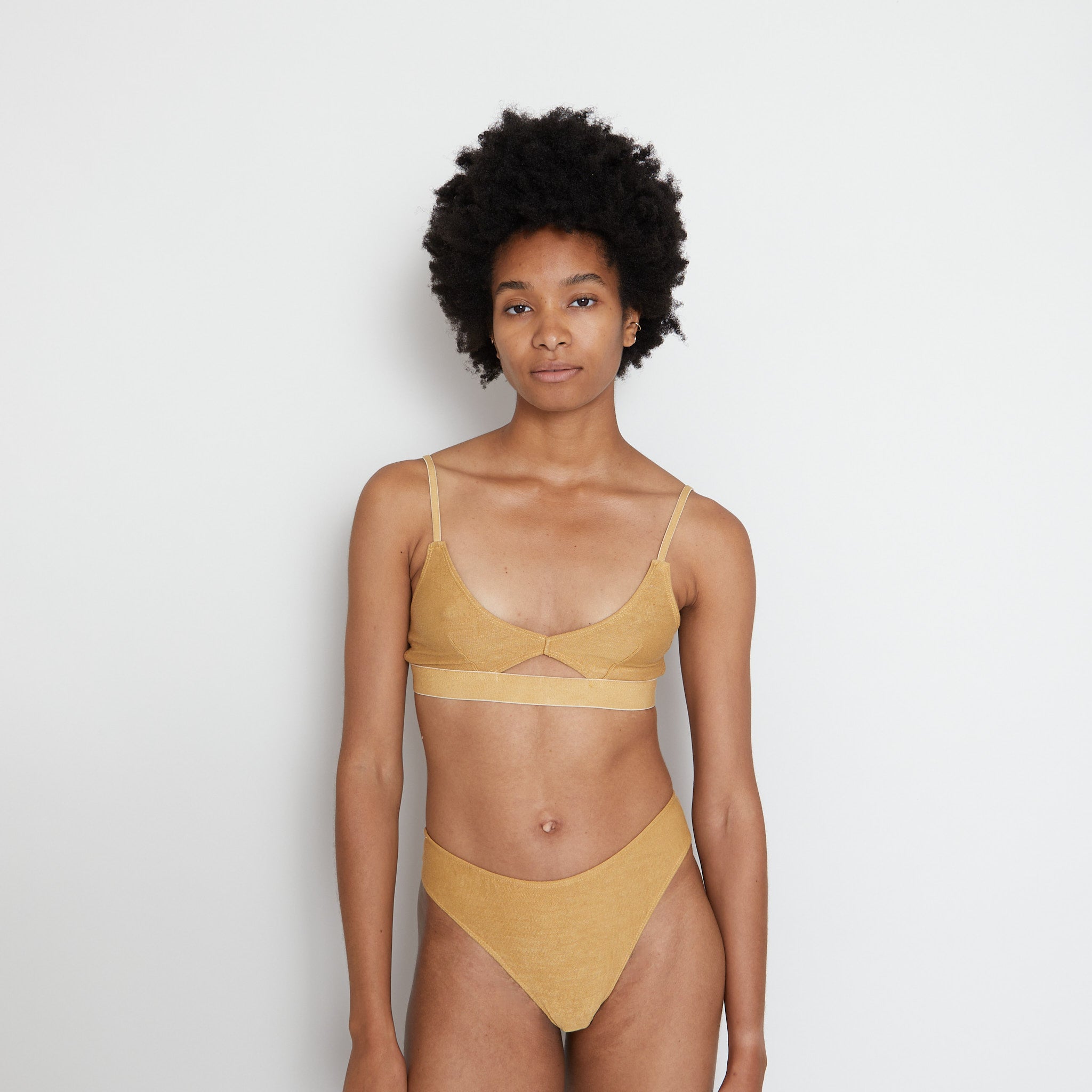 Pamba | Pamba - Coupé Bra - Yellow Mellow