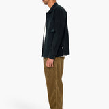 Anniversary Patch Overshirt - Deep Green Moleskin