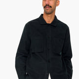 Anniversary Patch Overshirt - Deep Green Moleskin