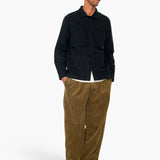 Anniversary Patch Overshirt - Deep Green Moleskin