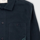 Anniversary Patch Overshirt - Deep Green Moleskin