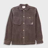 Anniversary Patch Overshirt - Rich Brown Chunky Cord