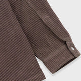 Anniversary Patch Overshirt - Rich Brown Chunky Cord