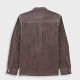 Anniversary Patch Overshirt - Rich Brown Chunky Cord