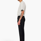 Barrel Leg Trouser - Black Denim
