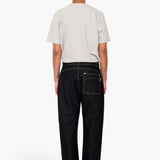 Barrel Leg Trouser - Black Denim