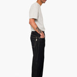 Barrel Leg Trouser - Black Denim