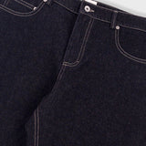 Barrel Leg Trouser - Black Denim