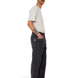 Barrel Leg Trouser - Smoke Grey Chunky Cord
