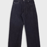 Barrel Leg Trouser - Smoke Grey Chunky Cord
