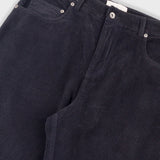 Barrel Leg Trouser - Smoke Grey Chunky Cord