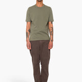 Contrast Sleeve T-Shirt - Olive