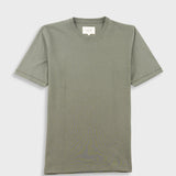 Contrast Sleeve T-Shirt - Olive