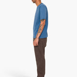 Contrast Sleeve T-Shirt - Soft Blue