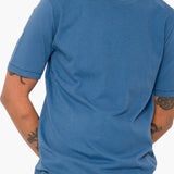 Contrast Sleeve T-Shirt - Soft Blue