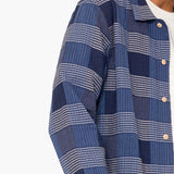 Patch Shirt - Blue Multicheck