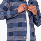 Patch Shirt - Blue Multicheck