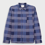 Patch Shirt - Blue Multicheck