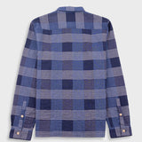 Patch Shirt - Blue Multicheck