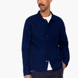 Patch Shirt - Indigo Doublecloth