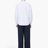 Relaxed Fit Shirt - Blue Microstripe | SS26PRE