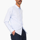 Relaxed Fit Shirt - Blue Microstripe | SS26PRE