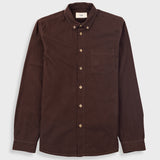 Relaxed Fit Shirt - Espresso Flannel