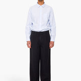 Wide Fit Trouser - Soft Black Topstitch