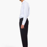 Wide Fit Trouser - Soft Black Topstitch