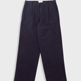 Wide Fit Trouser - Soft Black Topstitch