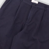 Wide Fit Trouser - Soft Black Topstitch