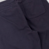 Wide Fit Trouser - Soft Black Topstitch