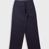 Wide Fit Trouser - Soft Black Topstitch