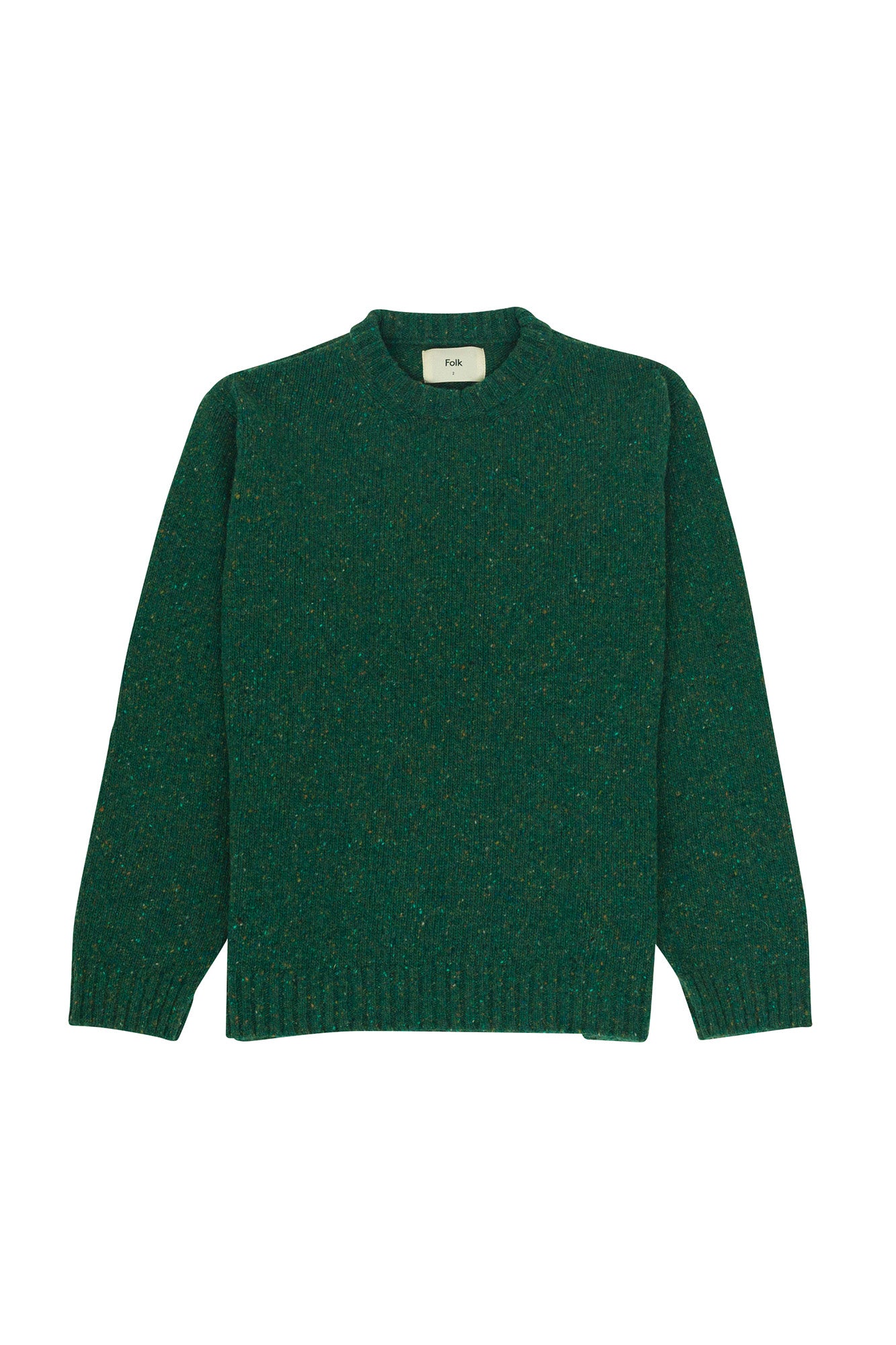 Crew Jumper Bottle Green