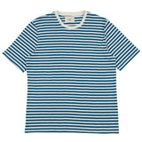 Classic Stripe Tee - Ocean Blue/ Ecru