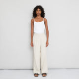 Pleated Pants Women's - Stone Canvas