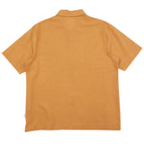 Gabe Shirt - Ochre Linen Grid