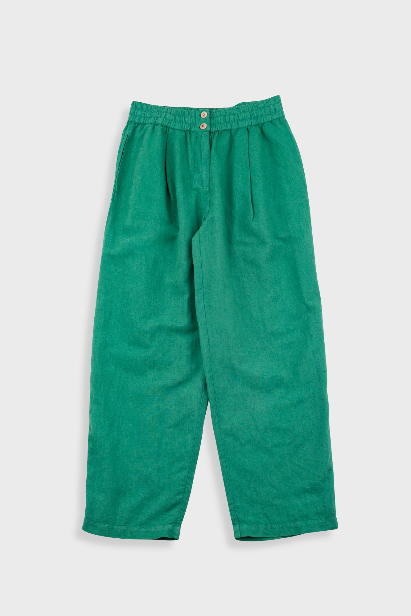 90s baggy slacks with drawcord ITALY Drawstring Wide Leg Technical