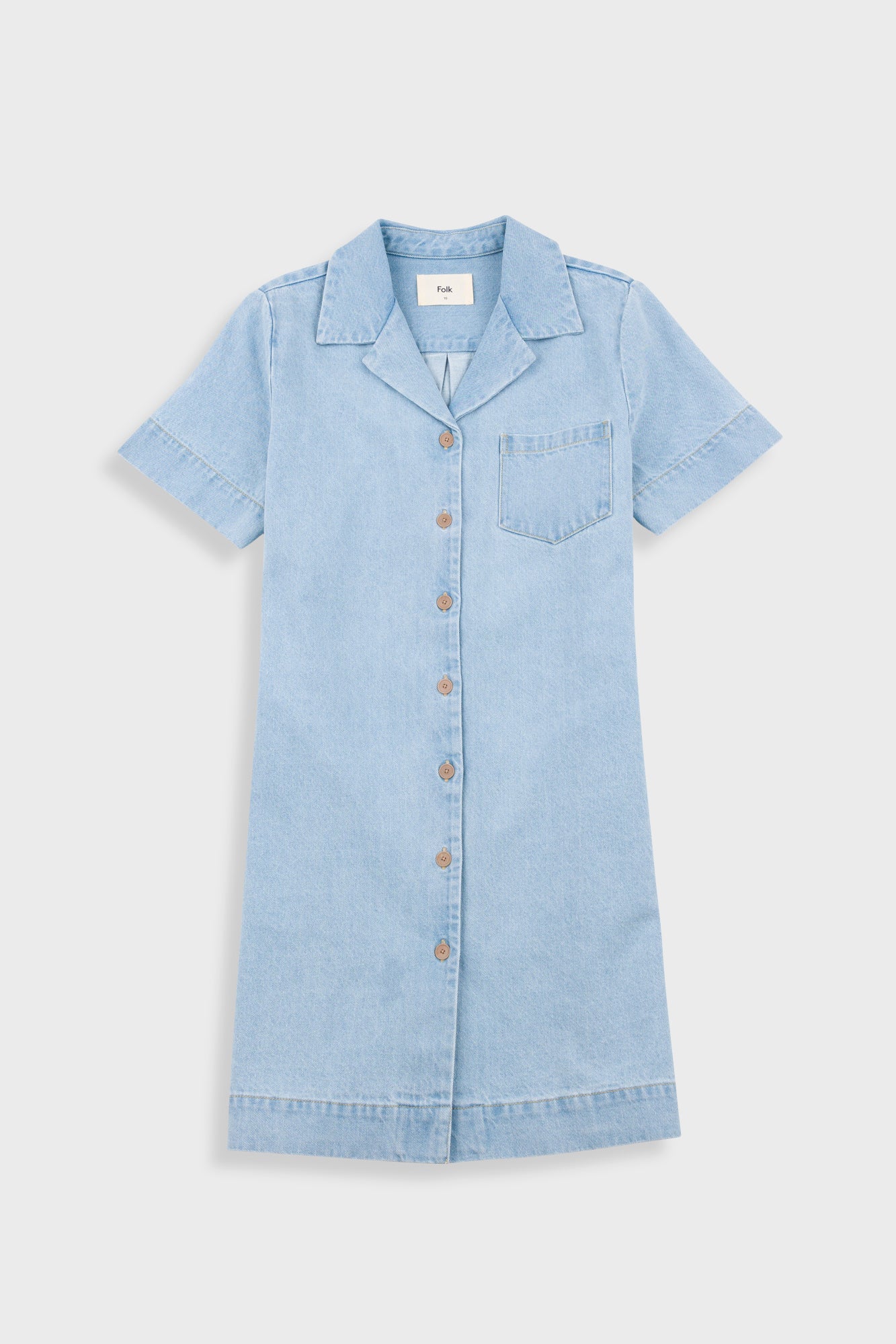Folk Shirt Dress