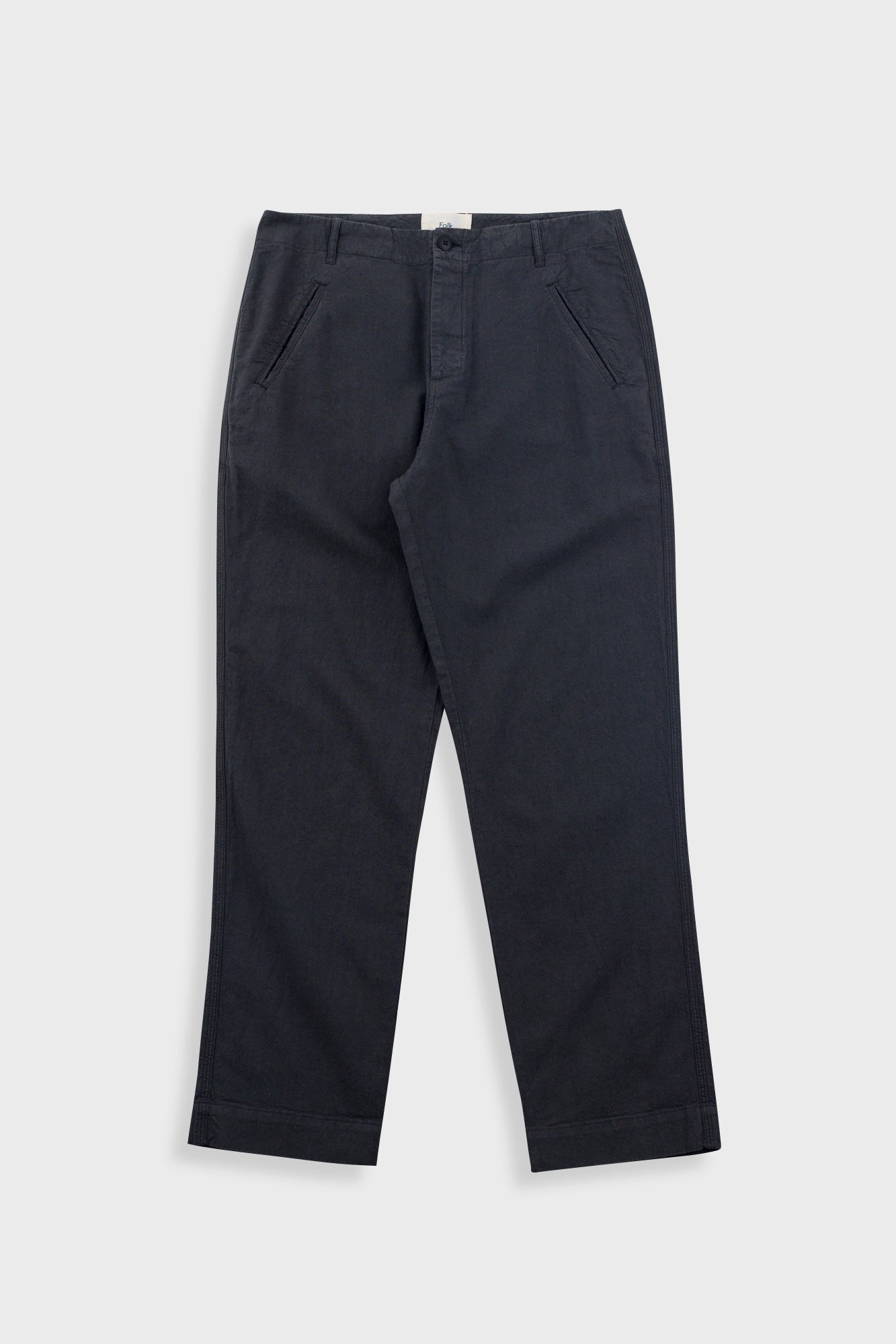 Folk Lean Assembly Pant - Soft Black SS25