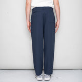 Wide Fit Trouser - Navy
