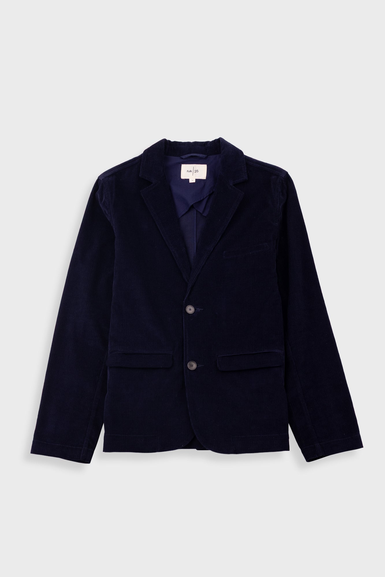Folk Folk Assembly Blazer - Midnight Navy Cord