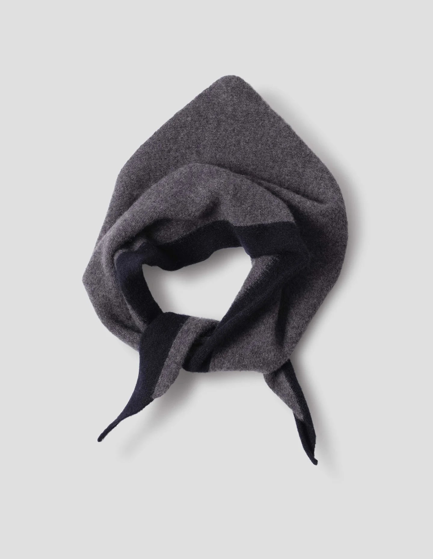 MHL MHL | Tipped Scout Scarf - Grey / Ink
