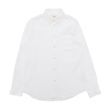 Relaxed Fit Shirt - White Texture