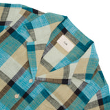 Short Sleeve Soft Collar Shirt Women's - Multigingham Check