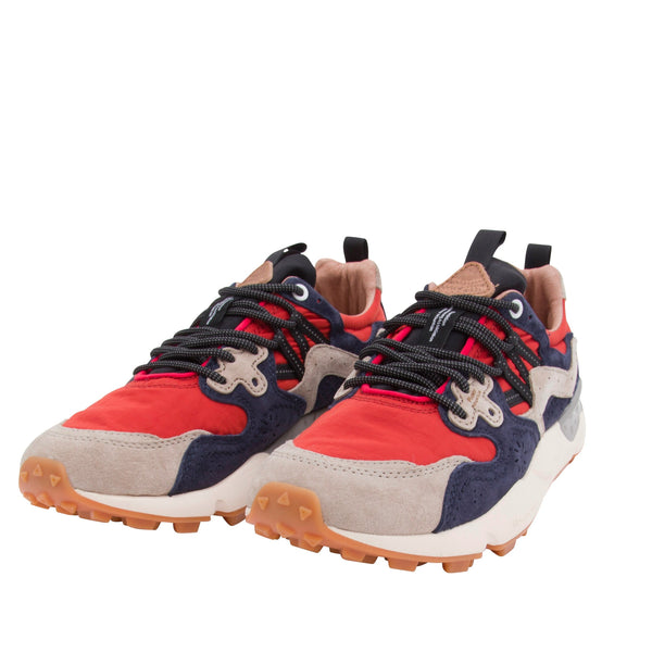 Flower Mountain - Yamano 3 - Grey & Red