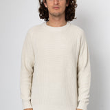 Hayley Raglan Crew - Ecru