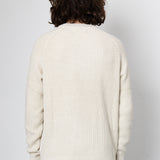 Hayley Raglan Crew - Ecru